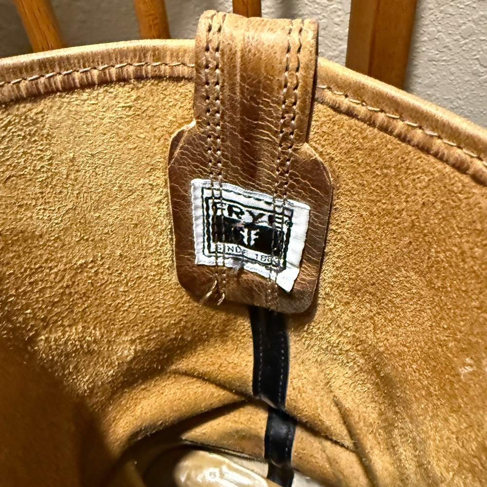Frye Harness Leather Western Boots View 2